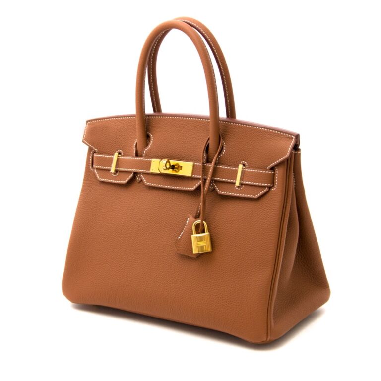 HERMES Birkin 30 Gold Togo Gold Hw - Timeless Luxuries