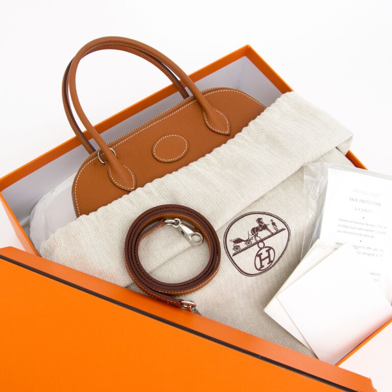Hermes Bolide 27 Orange Handbag Epson Ladies Hermes