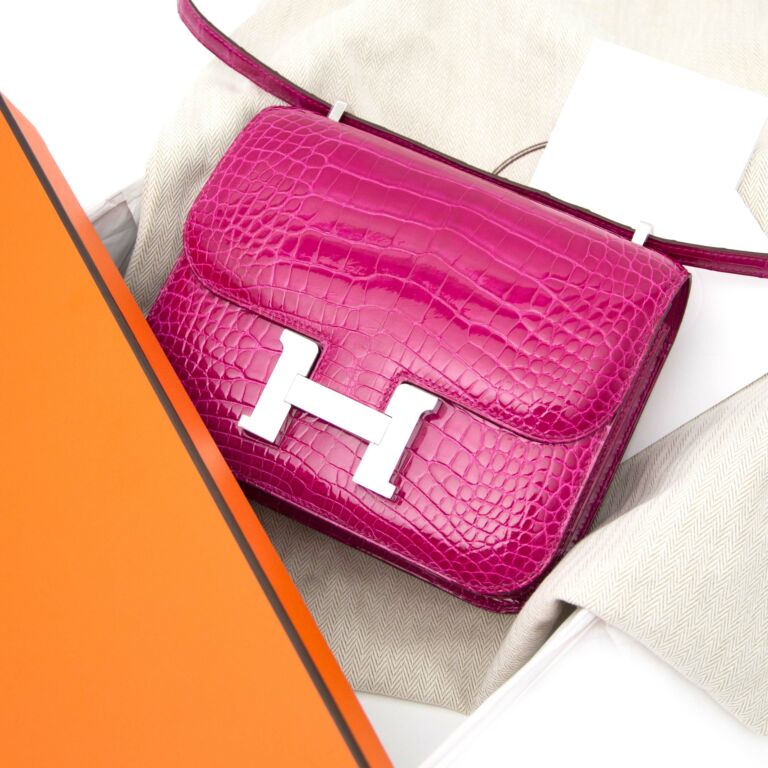 hermes constance mini crocodile