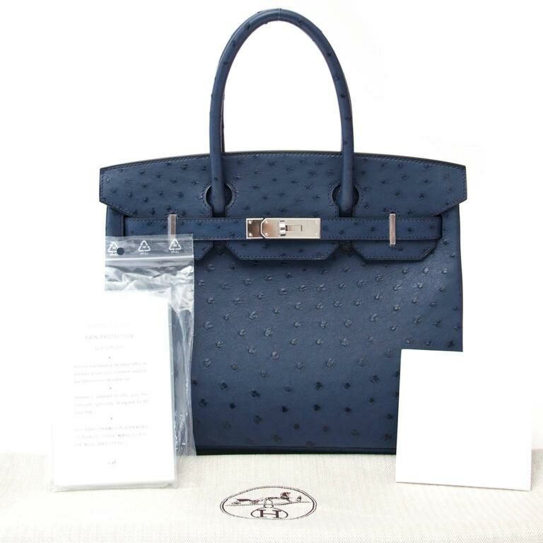 Birkin ostrich 30 price new arrivals