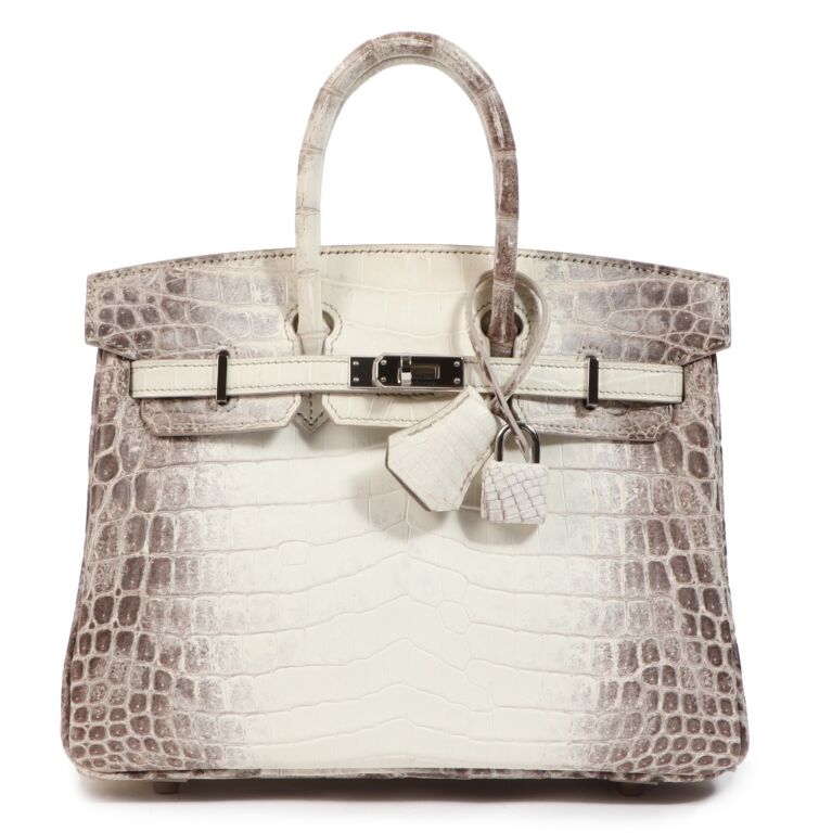 Hermes himalaya niloticus crocodile birkin sales