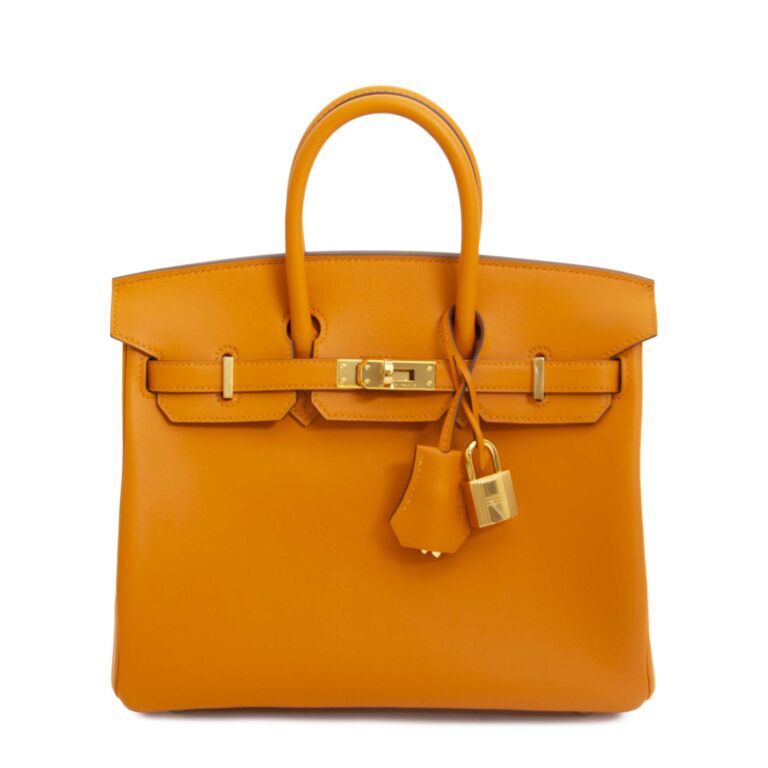 Hermes Birkin Swift 25 Orange - US