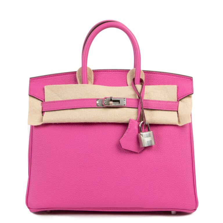 Hermès Birkin 25 Magnolia Togo PHW ○ Labellov ○ Buy and Sell Authentic  Luxury