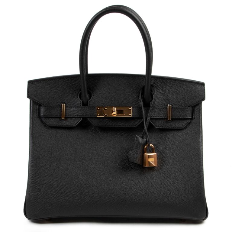 Hermes birkin 30 black epsom cheap