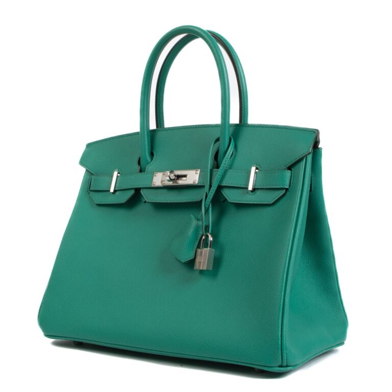 Birkin 30 vert jade Clearance
