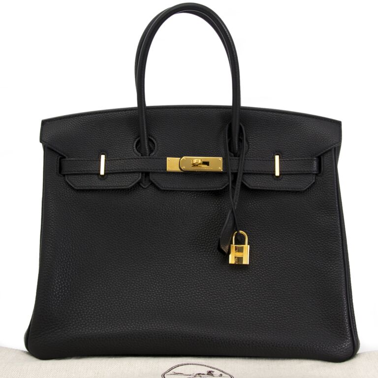 Hermes Birkin 35 black togo ghw Belgium Antwerp Labellov Buy