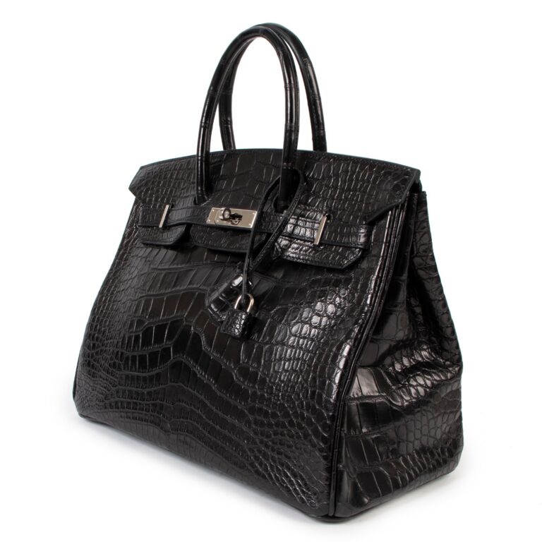Hermes matte crocodile birkin bag outlet