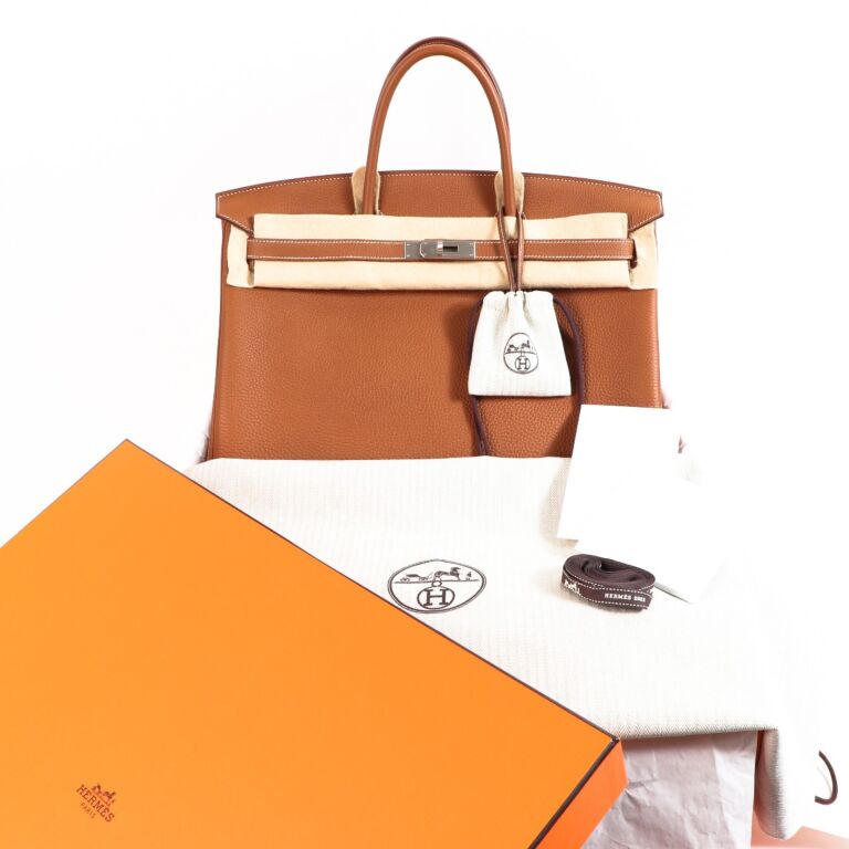 orange togo birkin