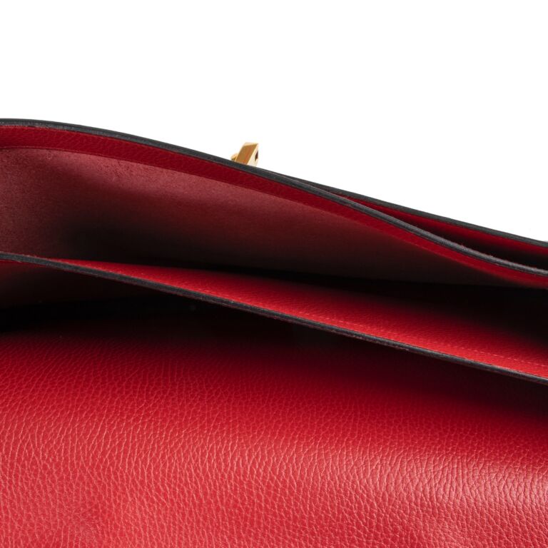 Hermès Sac A Dépèches 41 Cognac Briefcase ○ Labellov ○ Buy and Sell  Authentic Luxury