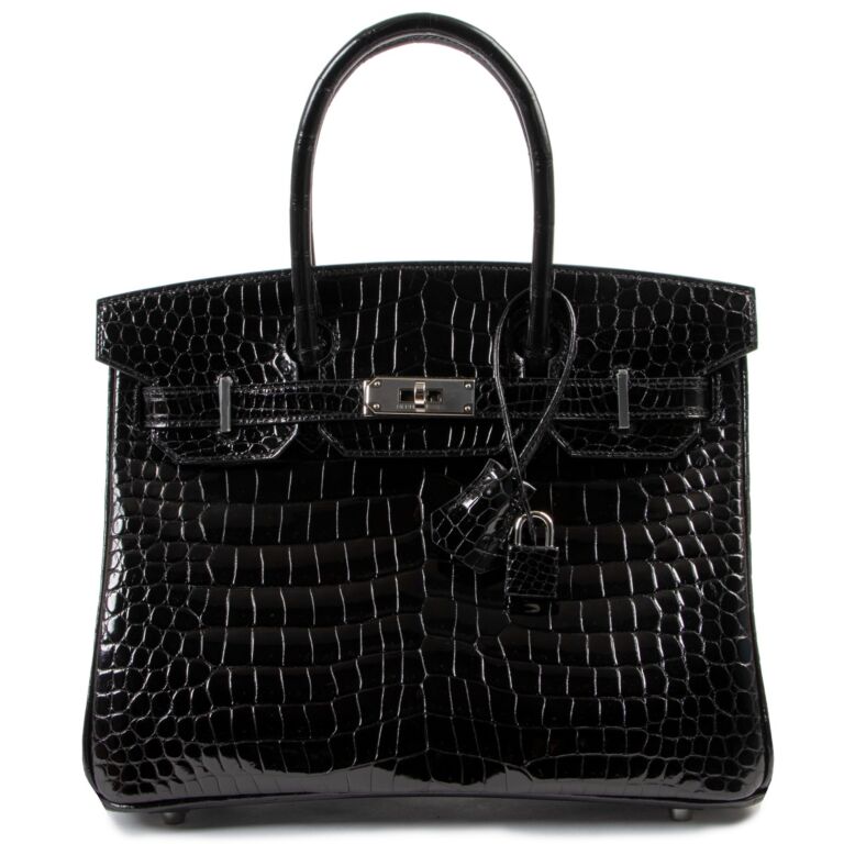 Black hermes birkin 30