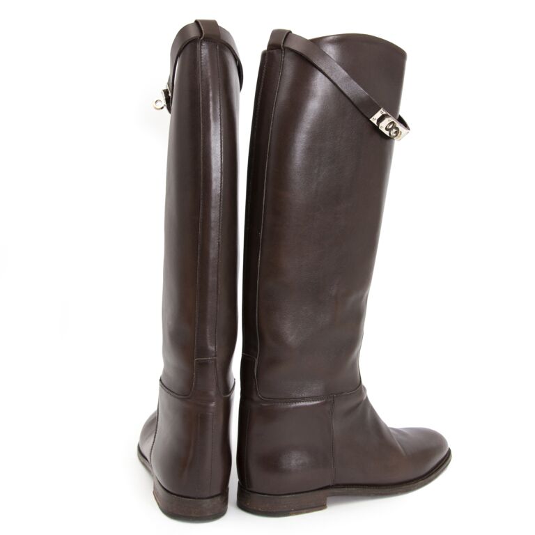hermes kelly jumping boots