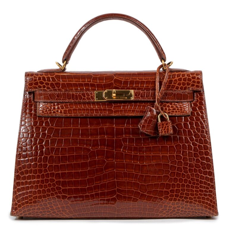 Hermes kelly sales crocodile bag price