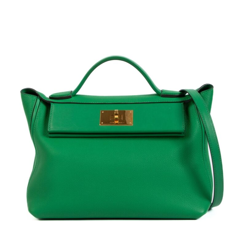 Hermès 24/24 29 Bambou Togo/Swift GHW ○ Labellov ○ Buy and Sell