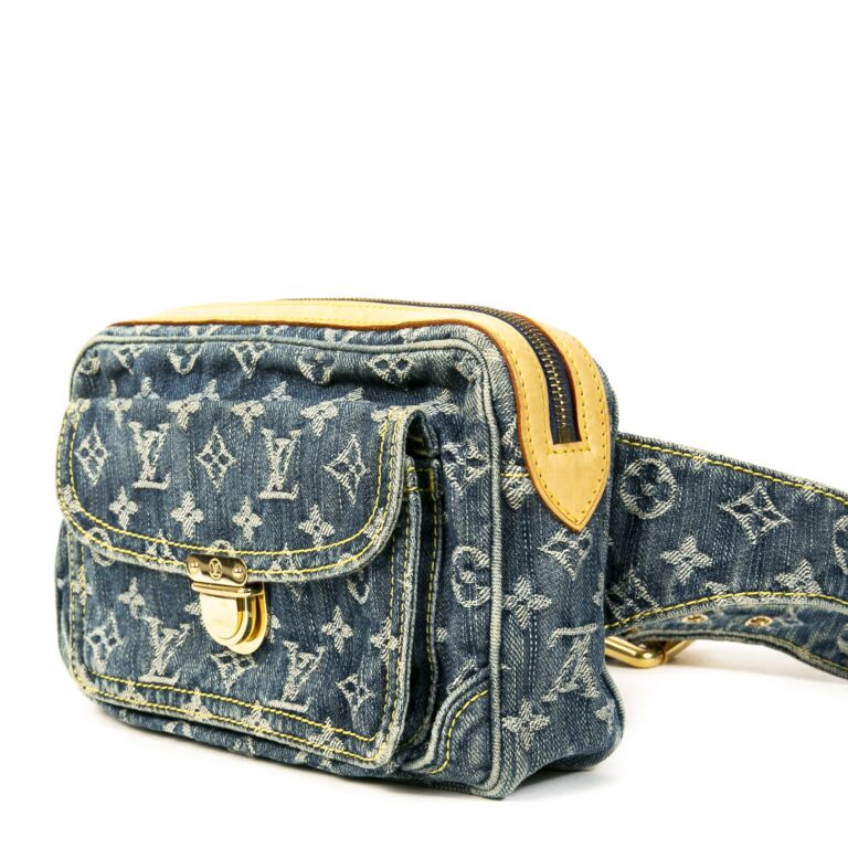 Louis Vuitton Denim Monogram Belt Bag ○ Labellov ○ Buy and Sell Authentic  Luxury