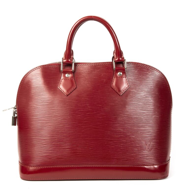 Louis Vuitton - Alma PM - EPI Leather Red Top Handle / Shoulder Bag