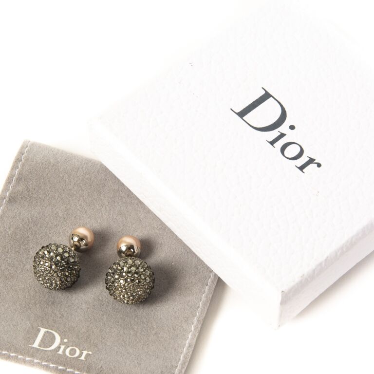 Dior Tribales Crystal Earrings ○ Labellov ○ Buy and Sell