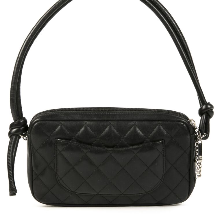 Chanel Cambon Pochette Quilted Leather at 1stDibs