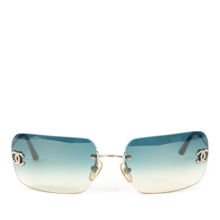 Blue Chanel glasses