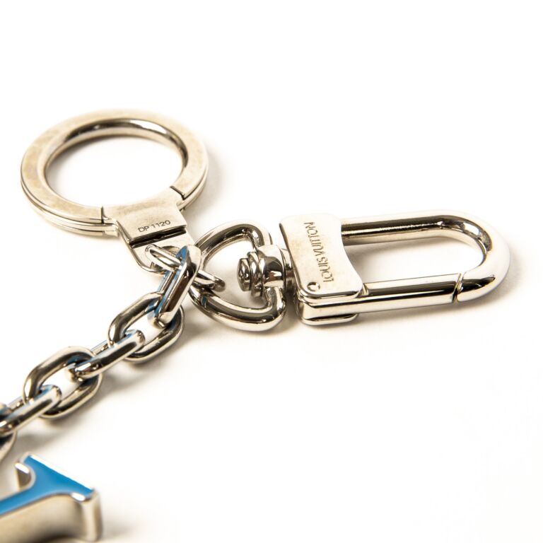 Louis Vuitton Facettes Blue Bag Charm ○ Labellov ○ Buy and