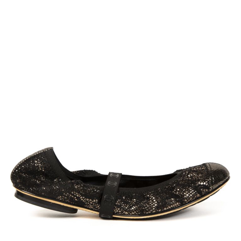 Chanel Ballet Flats 2023-24FW, Black, Size Inquiry