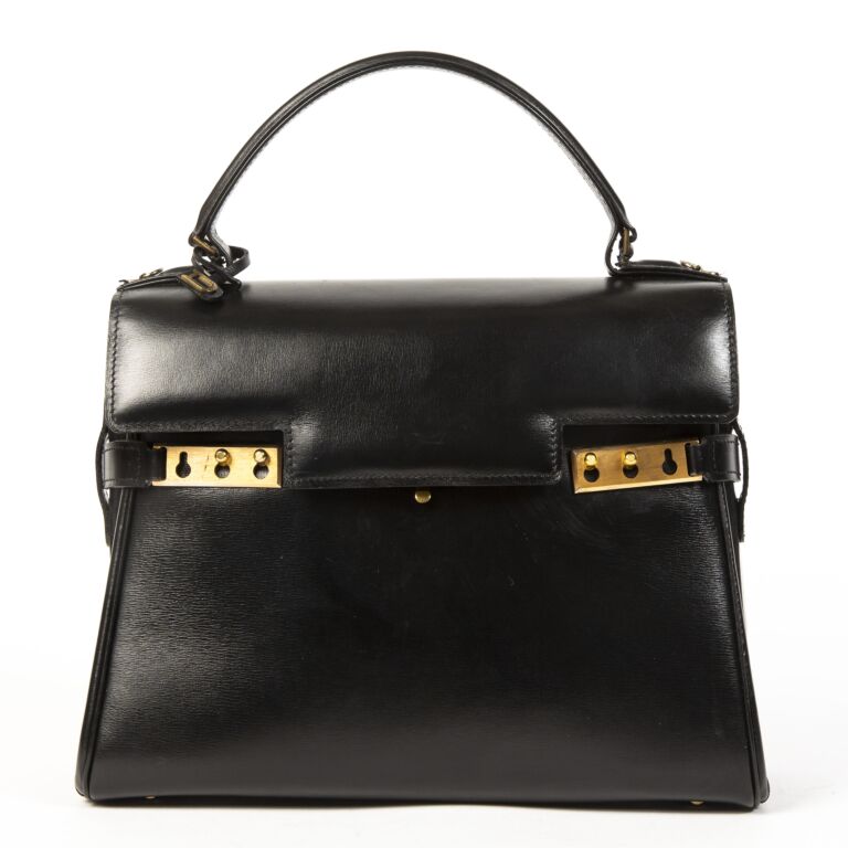 Delvaux Black Tempète MM Labellov Buy and Sell Authentic Luxury
