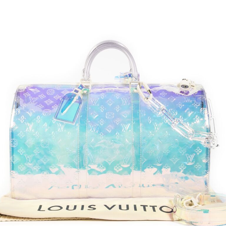 Louis Vuitton, X Virgil Abloh Limited Edition Prism Bandouliere 50 Holo