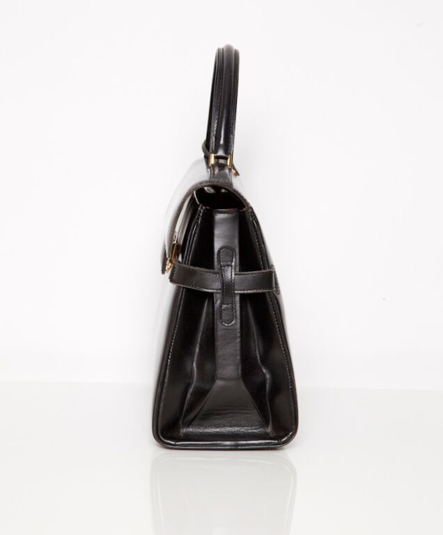Shop DELVAUX Tempete 2021-22FW Calfskin Plain Leather Occasion Bag Handbags  by 5etoiles