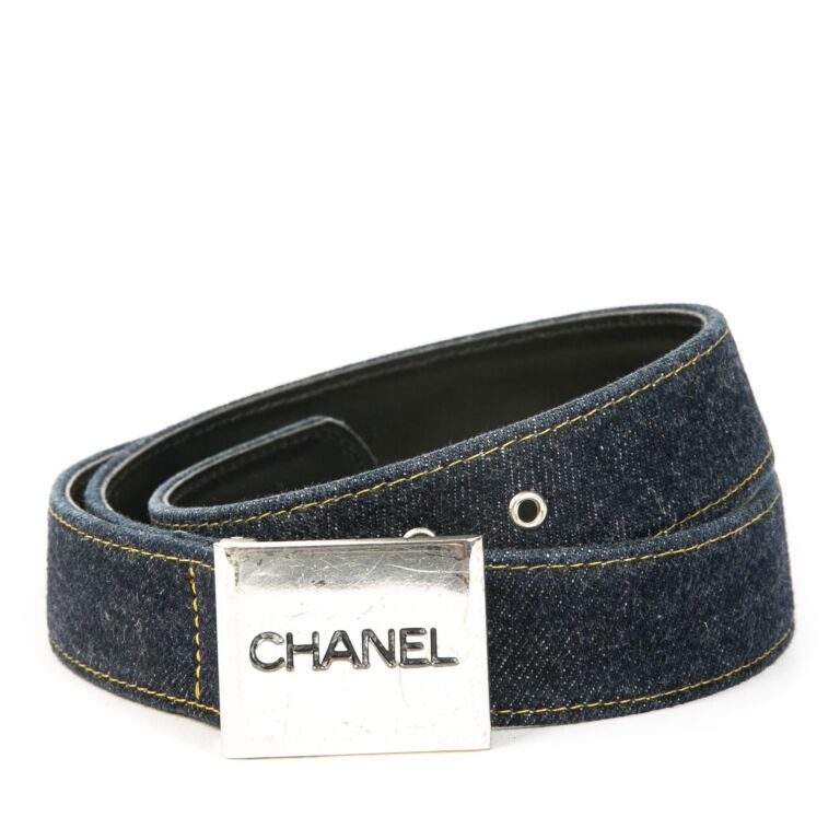 Chanel® denim jeans belt Vintage 