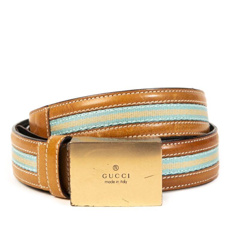 cognac gucci belt