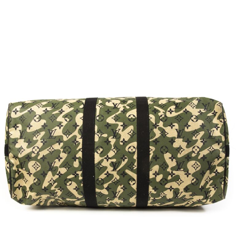 Louis Vuitton Camouflage Monogramouflage Keepall 55