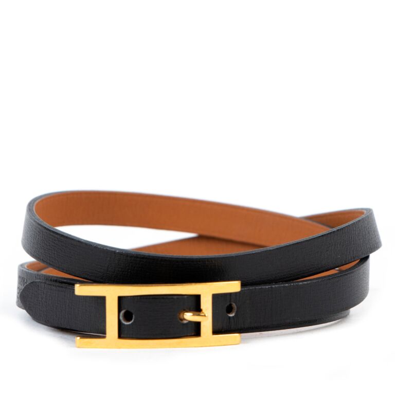 Hermes Hapi 3 Wrap Bracelet - Gem