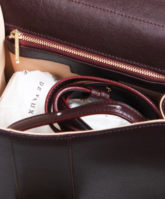 Shop DELVAUX Brillant Plain Leather Elegant Style Occasion Bag Handbags by  MiuCode
