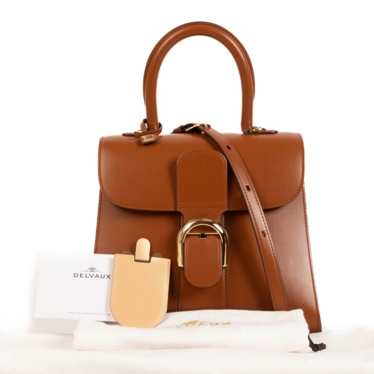 Delvaux Brillant PM Brandy Box Calf ○ Labellov ○ Buy and Sell