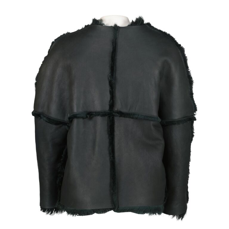 Lanvin shearling jacket sale