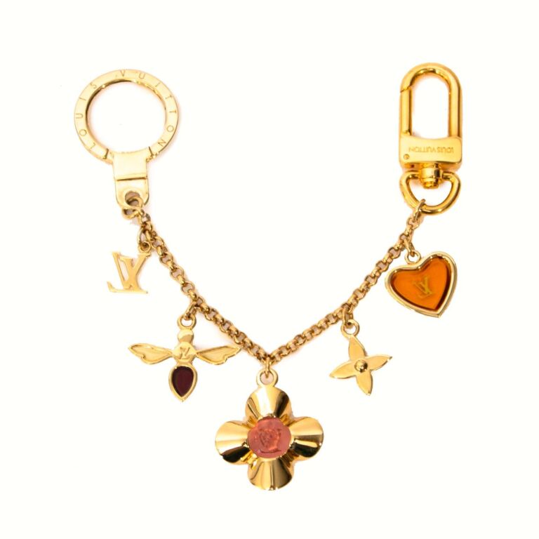 100% Authentic Louis Vuitton Blooming Flowers Chain Bag Charm, Luxury,  Accessories on Carousell