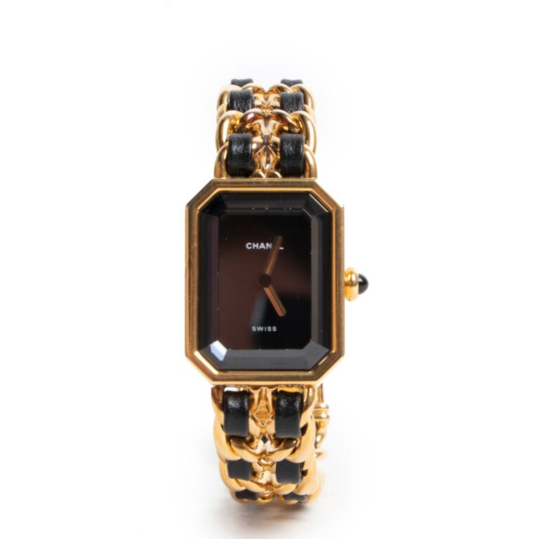 Chanel online gold watch