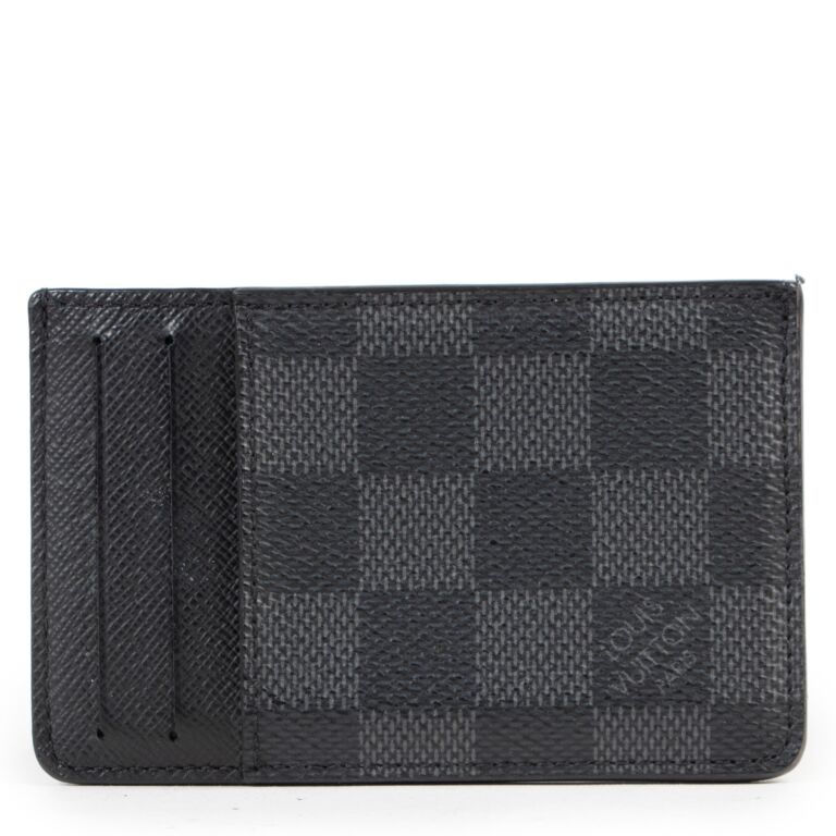 Louis Vuitton Neo Card Holder in Damier Graphite Coated Canvas