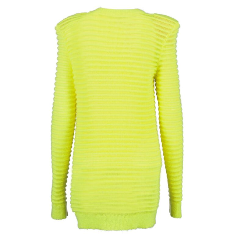 Neon yellow knit best sale sweater