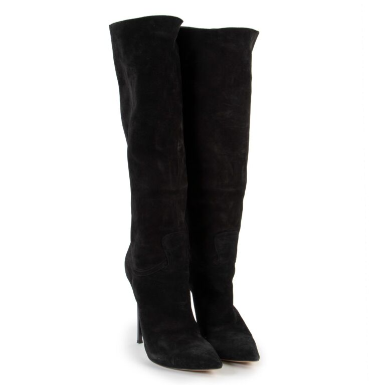 Casadei suede boots discount