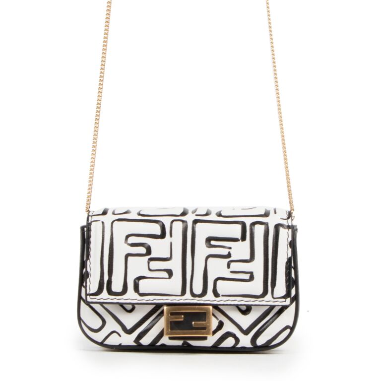 Fendi hotsell white bag