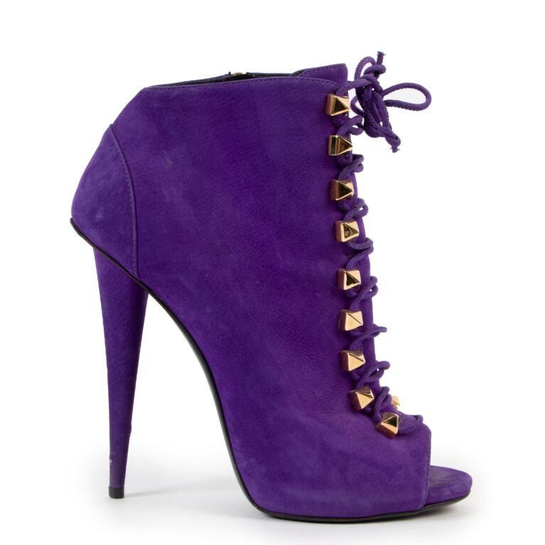 Purple giuseppe on sale zanotti shoes
