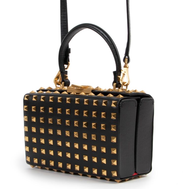 【30％OFF】 Valentino Labellov ○ Bag Box Alcove Rockstud Garavani バッグ