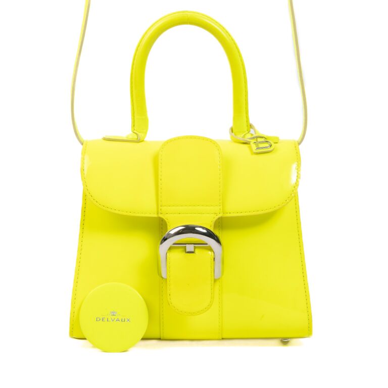 Neon yellow mini bag discount