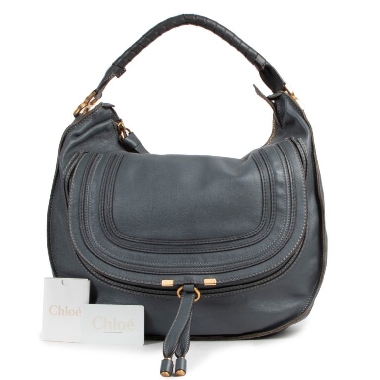Chloe blue bag top