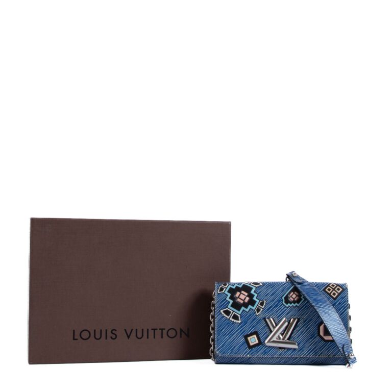 Rare Exotic Trunk Chain Wallet, available instore today! #lv