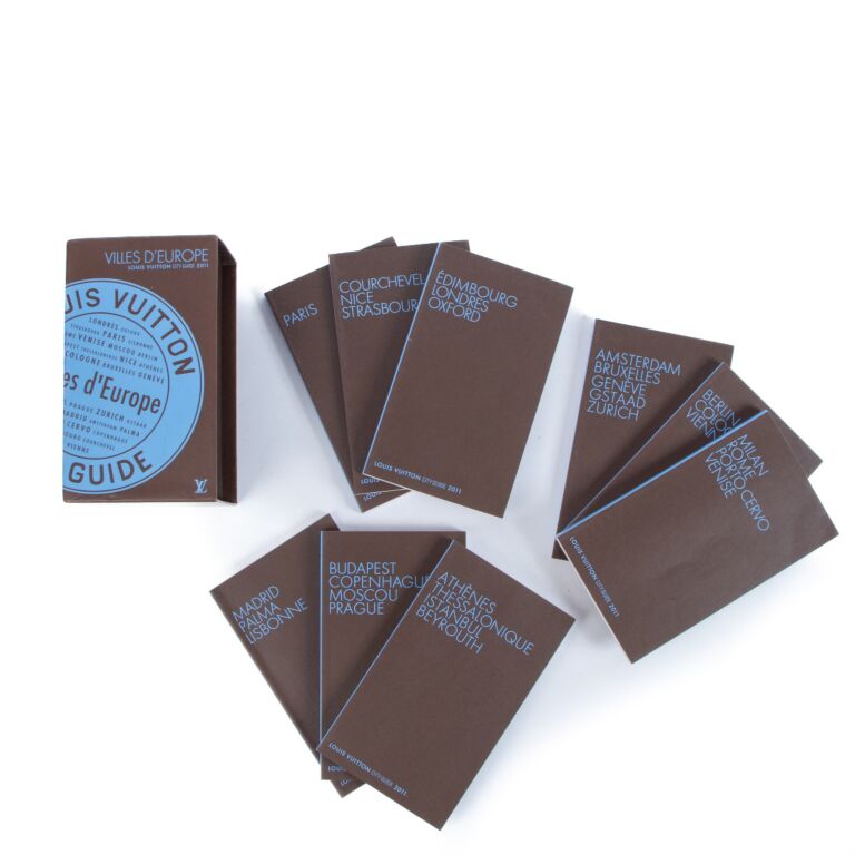 Louis Vuitton Blue City Guide Europe Set ○ Labellov ○ Buy and