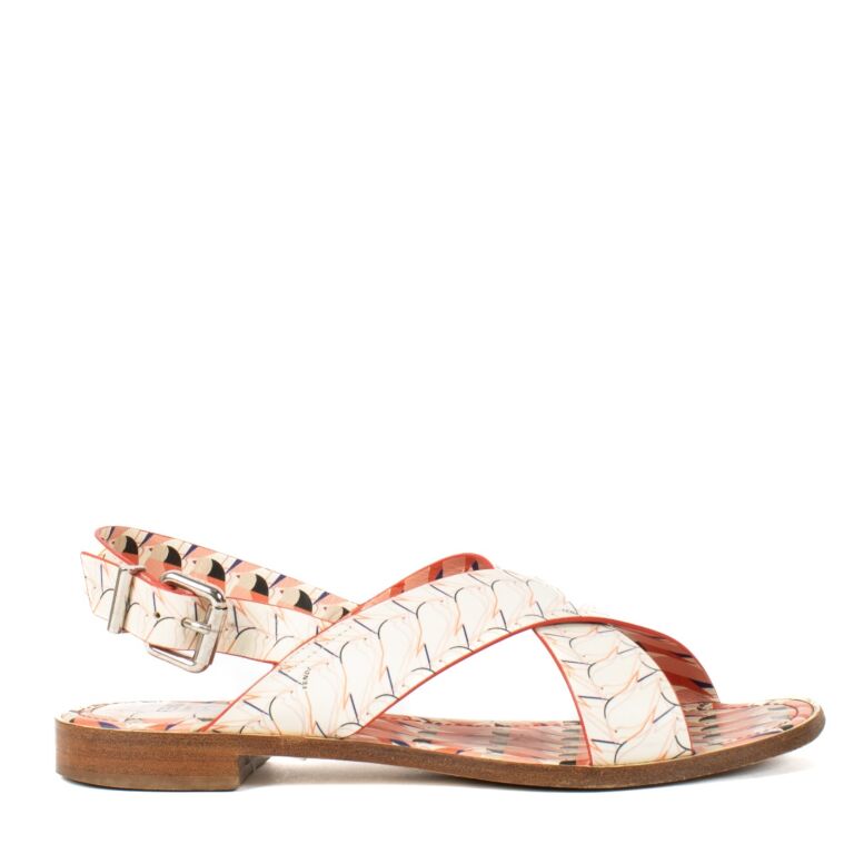 Fendi multicolor sandals discount