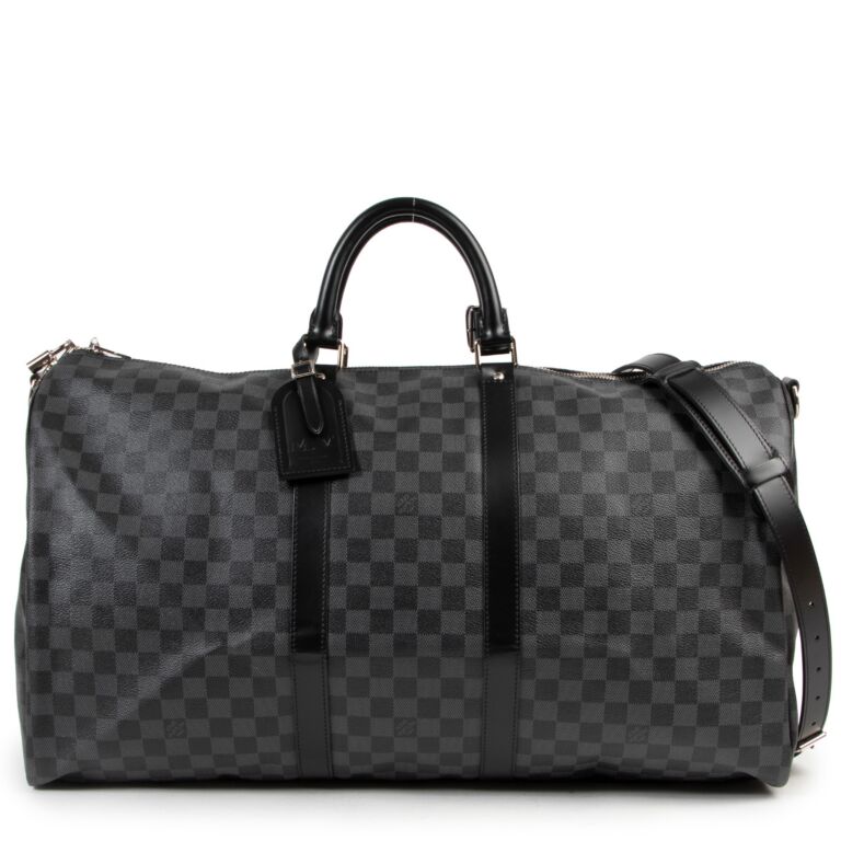 Keepall shop 55 black