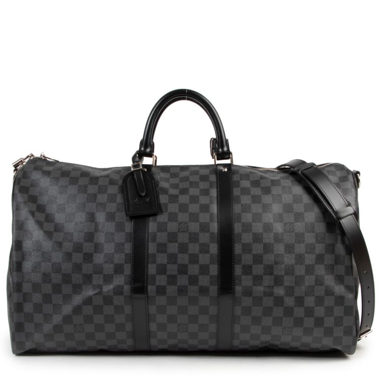 Louis Vuitton Keepall 55 Travel Bag Authenticated By Lxr