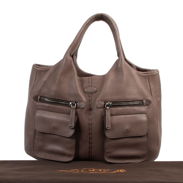 Tod's leather shoulder bag sales